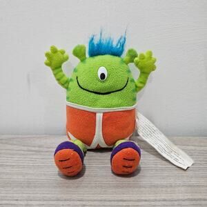 MerryMakers Aliens Love Underpants Plush Doll Green Blue #1606 Story Time Play